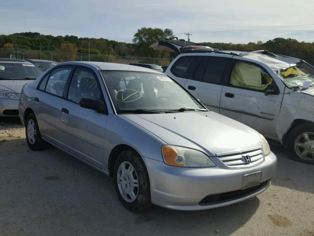 JHMES16521S011644 - 2001 HONDA CIVIC LX Gris photo 1