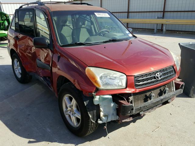 JTEGH20V810005622 - 2001 TOYOTA RAV4 RED photo 1