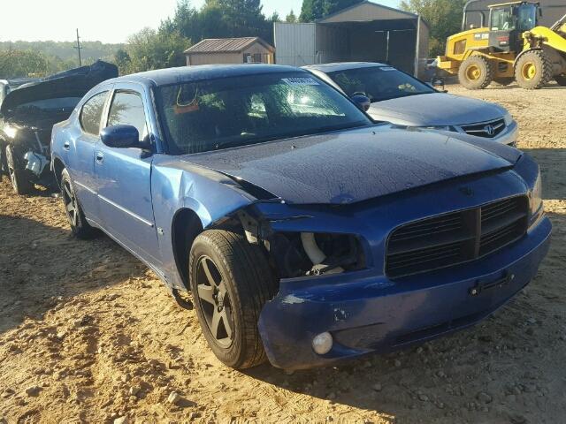 2B3CA3CV3AH309320 - 2010 DODGE CHARGER SX BLUE photo 1