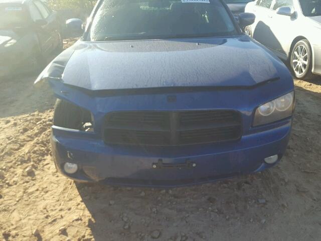 2B3CA3CV3AH309320 - 2010 DODGE CHARGER SX BLUE photo 10