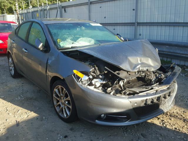 1C3CDFCA5DD710880 - 2013 DODGE DART GRAY photo 1