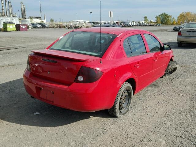 1G2AJ52F757535538 - 2005 PONTIAC PURSUIT RED photo 4