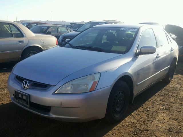 1HGCM55374A001987 - 2004 HONDA ACCORD SILVER photo 2