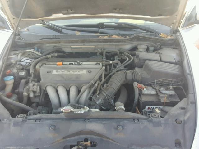 1HGCM55374A001987 - 2004 HONDA ACCORD SILVER photo 7