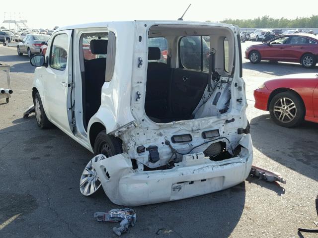 JN8AZ2KR4BT210558 - 2011 NISSAN CUBE WHITE photo 3