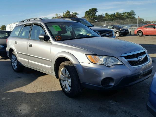 4S4BP60C387364090 - 2008 SUBARU OUTBACK GRAY photo 1