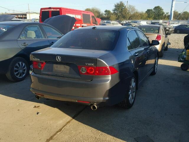 JH4CL969X6C033009 - 2006 ACURA TSX SILVER photo 4