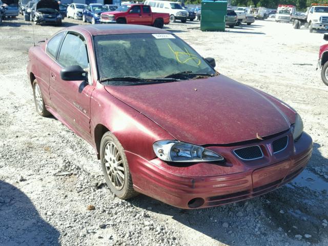 1G2NF12T8YM840814 - 2000 PONTIAC GRAND AM S MAROON photo 1