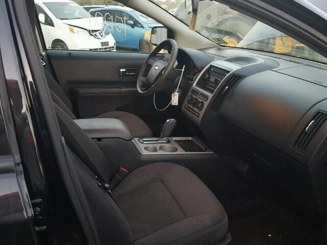2FMDK3GC2ABA61908 - 2010 FORD EDGE Siyah fotoğraf 5