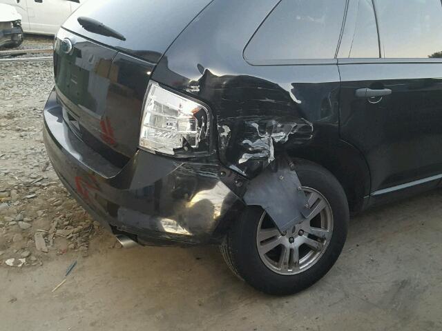 2FMDK3GC2ABA61908 - 2010 FORD EDGE Siyah fotoğraf 9