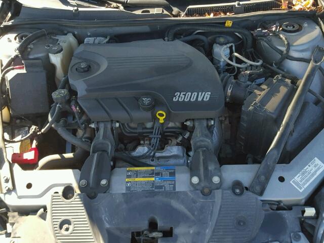 2G1WT58K379168597 - 2007 CHEVROLET IMPALA LT GRAY photo 7