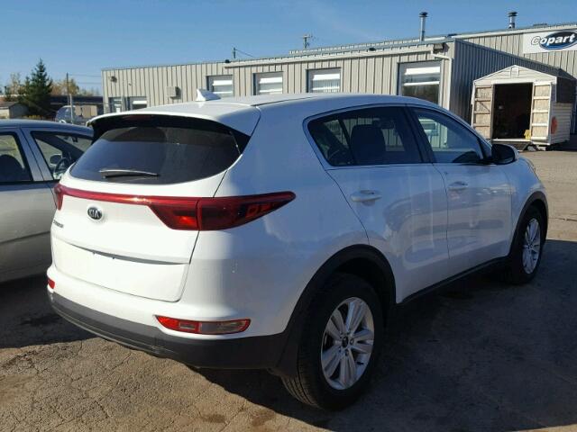 KNDPM3AC9J7342097 - 2018 KIA SPORTAGE L WHITE photo 4