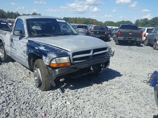 1B7FL36N02S692743 - 2002 DODGE DAKOTA SPO GRAY photo 9