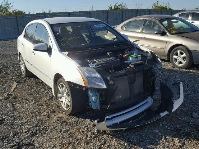 3N1AB6AP5CL728954 - 2012 NISSAN SENTRA 2.0 WHITE photo 1