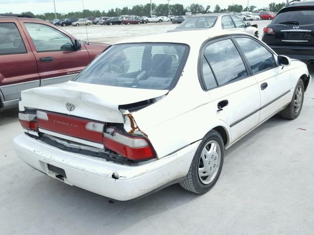 1NXBB02E1VZ512017 - 1997 TOYOTA COROLLA DX WHITE photo 4