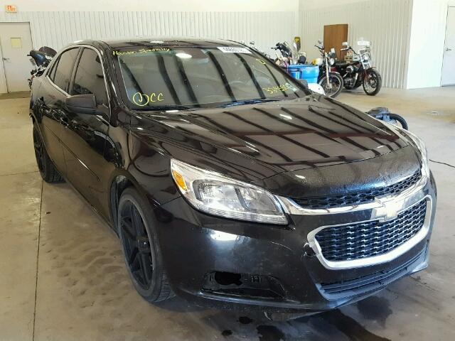 1G11B5SLXFF329550 - 2015 CHEVROLET MALIBU LS BLACK photo 1