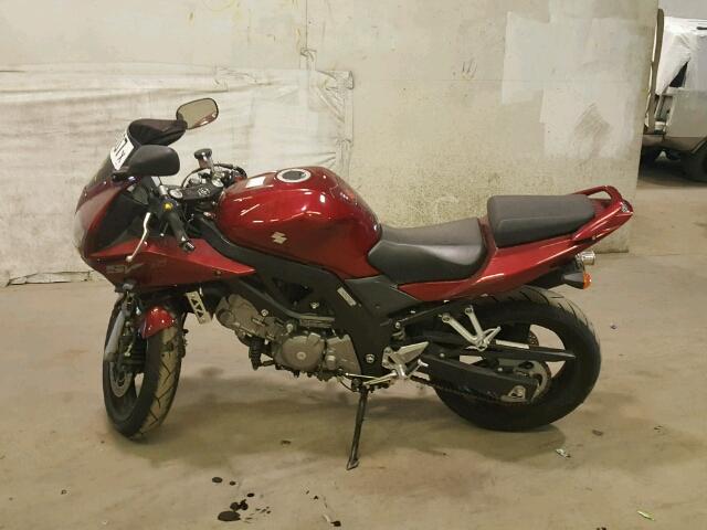 JS1VP53AX72101350 - 2007 SUZUKI SV650 MAROON photo 10