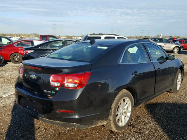 1G11F5RR6DF113643 - 2013 CHEVROLET MALIBU 2LT BLACK photo 4