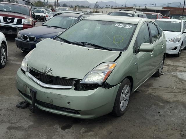 JTDKB20U777618984 - 2007 TOYOTA PRIUS GREEN photo 2