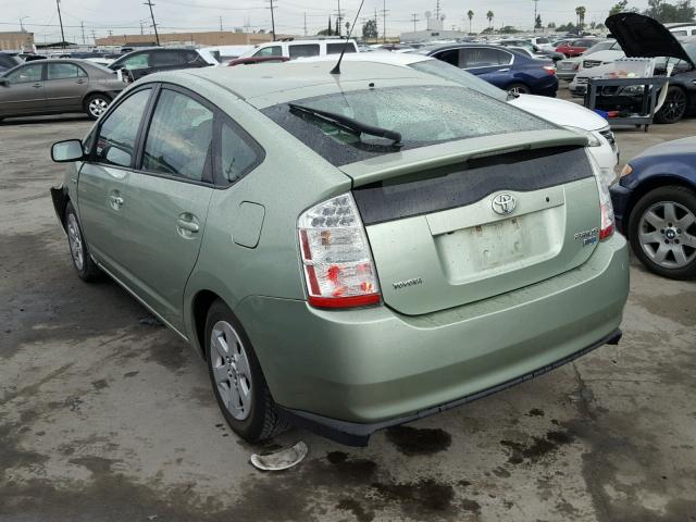 JTDKB20U777618984 - 2007 TOYOTA PRIUS GREEN photo 3