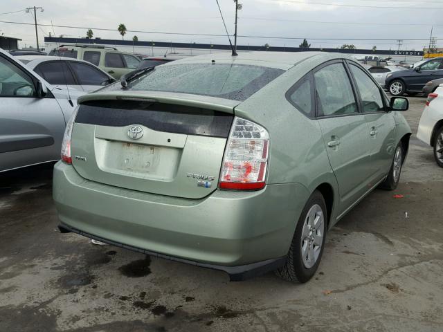 JTDKB20U777618984 - 2007 TOYOTA PRIUS GREEN photo 4