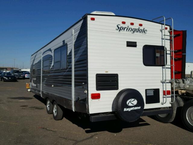 4YDT29327EG102755 - 2014 KEYSTONE SPRINGDALE TWO TONE photo 3