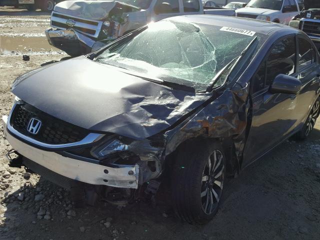 19XFB2F91FE053666 - 2015 HONDA CIVIC EXL 石墨色 照片 9