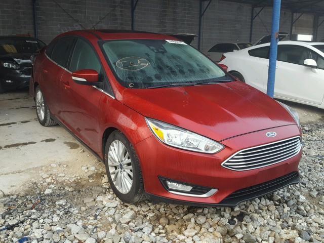 1FADP3J23FL285837 - 2015 FORD FOCUS TITA RED photo 1