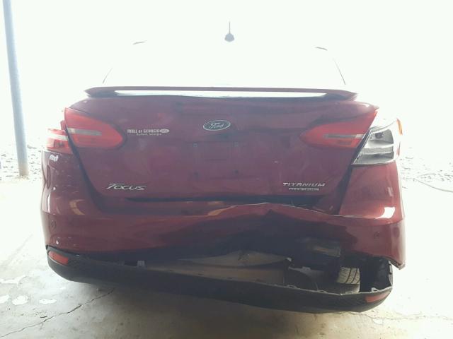 1FADP3J23FL285837 - 2015 FORD FOCUS TITA RED photo 9