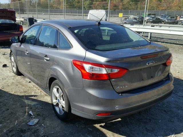 1FADP3F23DL136527 - 2013 FORD FOCUS GRAY photo 3