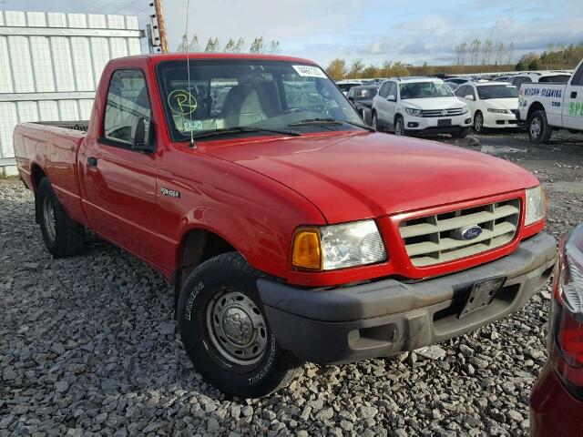 1FTYR10D73TA19066 - 2003 FORD RANGER RED photo 1