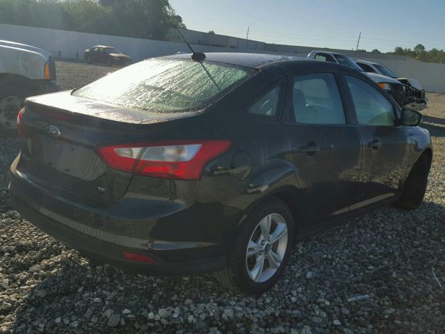 1FADP3F23DL135748 - 2013 FORD FOCUS SE BLACK photo 4