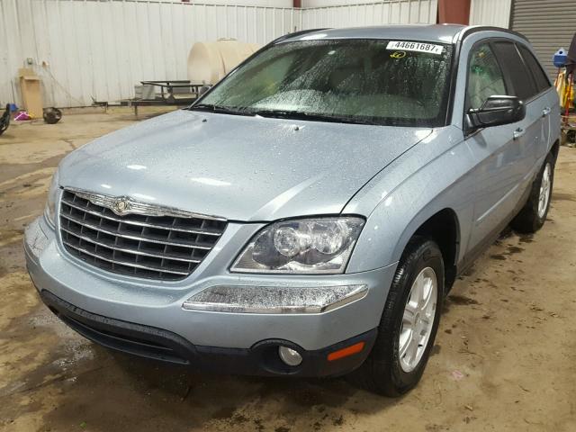 2C8GM68425R302401 - 2005 CHRYSLER PACIFICA T BLUE photo 2