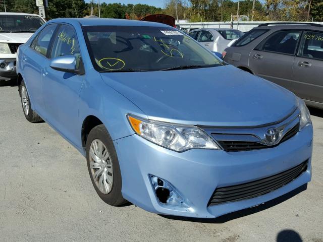 4T4BF1FK8CR167081 - 2012 TOYOTA CAMRY BLUE photo 1