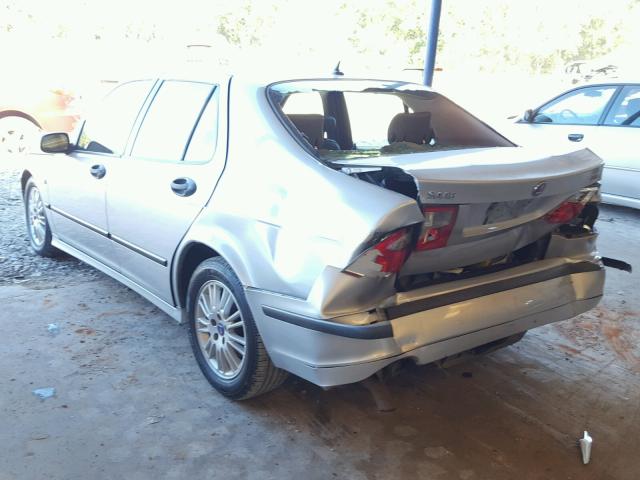 YS3ED45A953513295 - 2005 SAAB 9-5 ARC SILVER photo 3