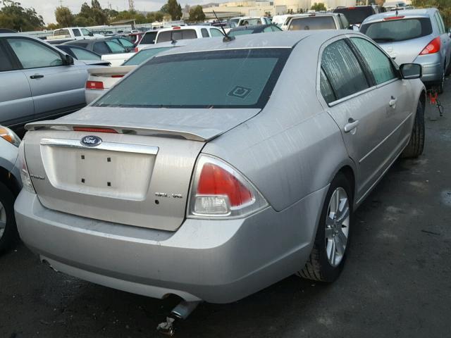 3FAHP08137R188783 - 2007 FORD FUSION SEL SILVER photo 4