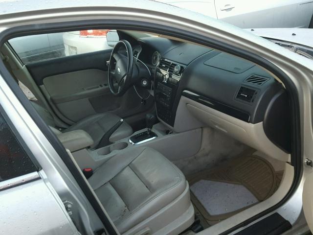 3FAHP08137R188783 - 2007 FORD FUSION SEL SILVER photo 5