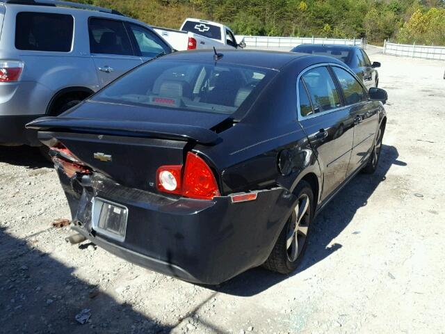 1G1ZJ57BX84255664 - 2008 CHEVROLET MALIBU 2LT BLACK photo 4