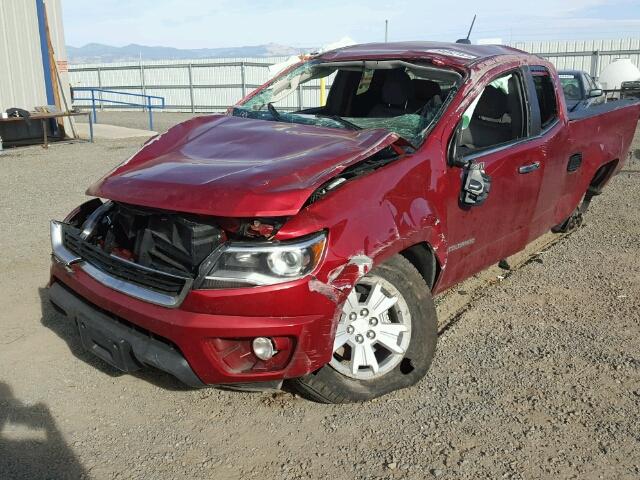 1GCHSBE3XF1153953 - 2015 CHEVROLET COLORADO L RED photo 2