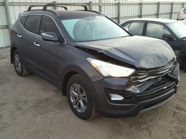 5XYZU3LB6GG368472 - 2016 HYUNDAI SANTA FE S GRAY photo 1