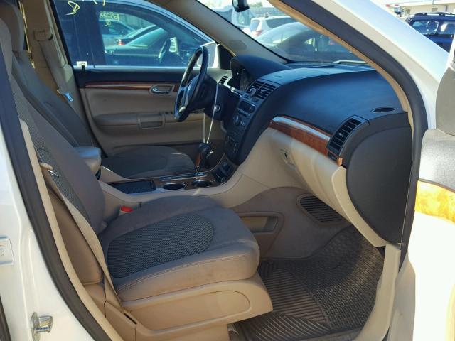 5GZEV23738J198329 - 2008 SATURN OUTLOOK XR თეთრი ფოტო 5