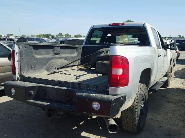 1GC1CVE85BF180535 - 2011 CHEVROLET SILVERADO SILVER photo 4