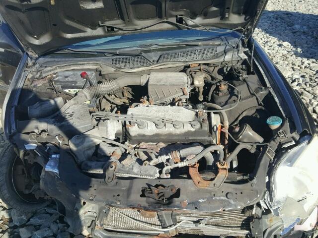 2HGEJ6618XH919502 - 1999 HONDA CIVIC BASE BLACK photo 7