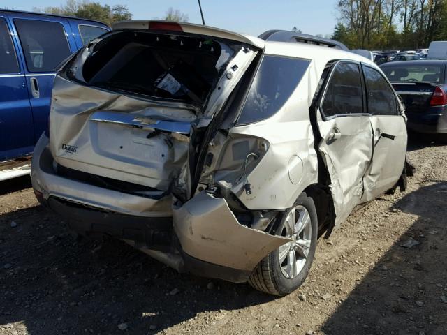 2GNALBEK8E6378512 - 2014 CHEVROLET EQUINOX LT TAN photo 4