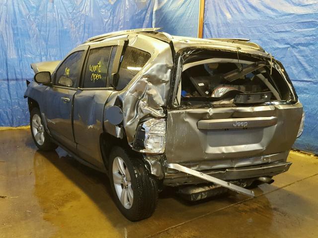 1J4NT1FAXBD288215 - 2011 JEEP COMPASS SP 灰色 照片 3