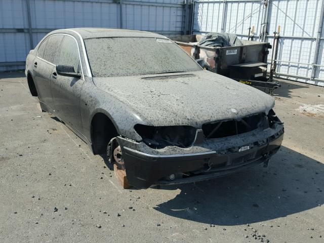 WBAGN63464DS49416 - 2004 BMW 745 LI BLACK photo 1