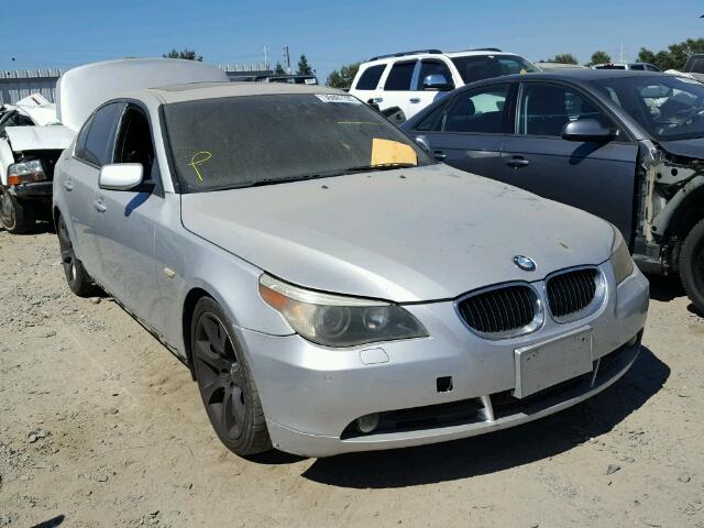 WBANB33585CN65107 - 2005 BMW 545 I SILVER photo 1