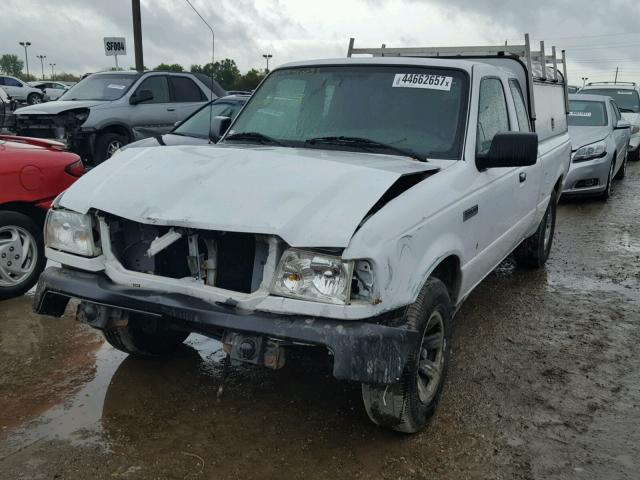 1FTYR14D49PA65157 - 2009 FORD RANGER WHITE photo 2