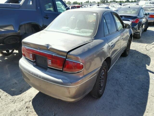 2G4WS52J521192882 - 2002 BUICK CENTURY CU BROWN photo 4