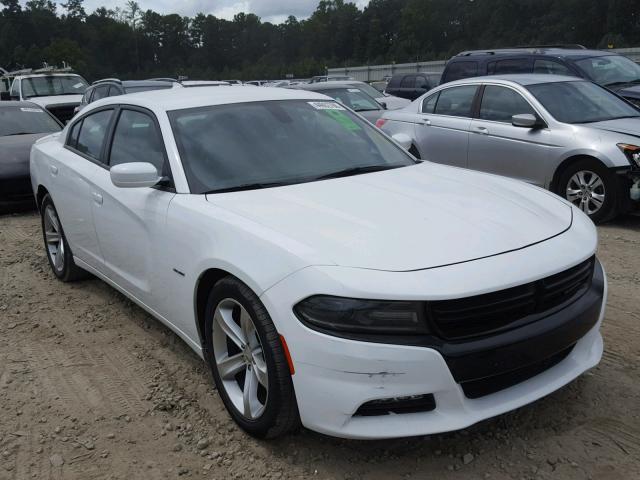 2C3CDXCT8GH291339 - 2016 DODGE CHARGER R/ WHITE photo 1